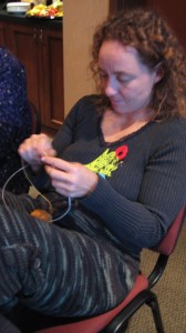 knitting everywhere