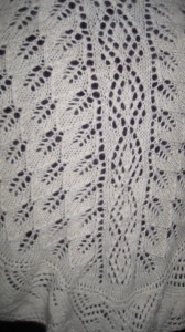 lace piece at the fashion show