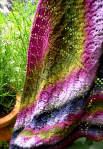 Evelyn Clark's Swallowtail Shawl pattern