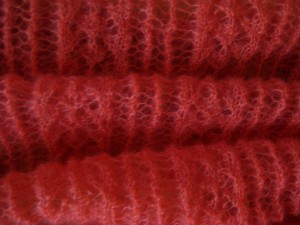 lace student's shawl
