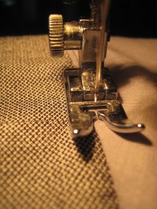 hemming pants